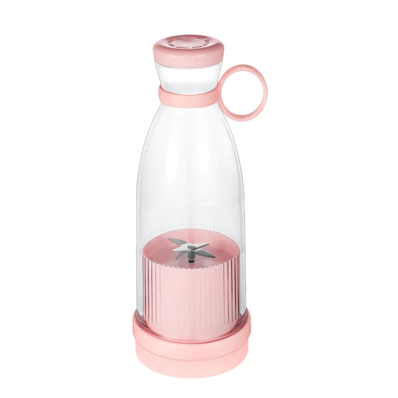 FreshGo Mini – Licuadora Portátil USB de 350ml con Cuchilla de 4 Hojas